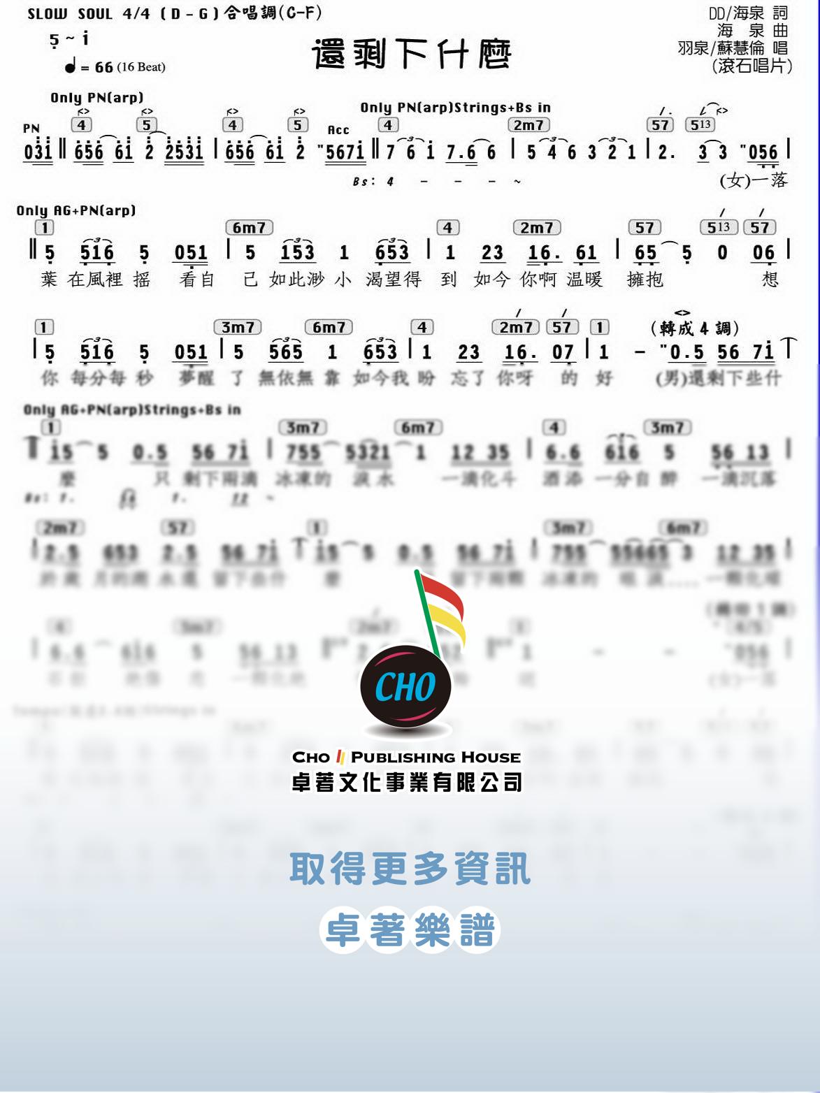 還剩下什麼